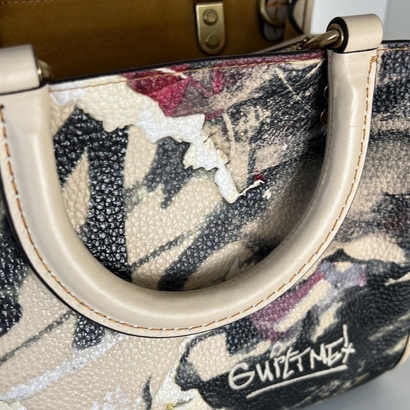 Coach x Mint + Serf‎ Rogue 25 Leather Satchel - Picture 7 of 17